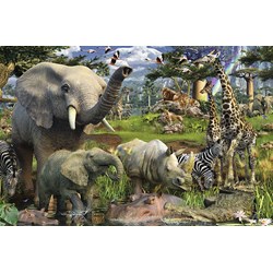 Ravensburger (17070) - "Animals at the Waterhole" - 3000 pezzi