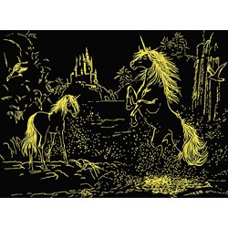 Ravensburger (14873) - "Unicorns At the River" - 500 pezzi