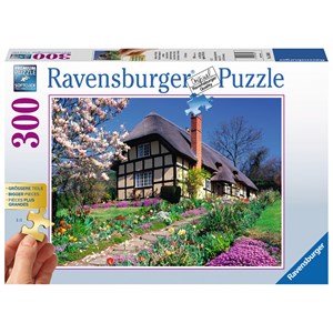 Ravensburger (13684) - "Country house in spring" - 300 pezzi