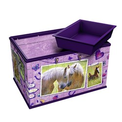 Ravensburger (12072) - "Horses, Storage box" - 216 pezzi