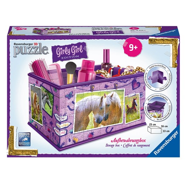 Ravensburger (12072) - "Horses, Storage box" - 216 pezzi