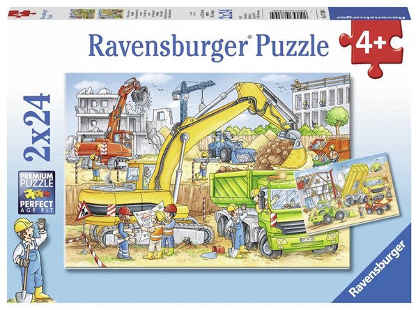 Ravensburger (07800) - "Hard to work" - 24 pezzi