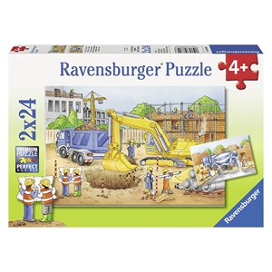 Ravensburger (08899) - "Construction Site" - 24 pezzi