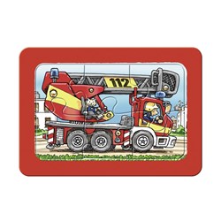 Ravensburger (06115) - "Fire Truck, Police, Ambulance" - 6 pezzi