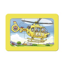 Ravensburger (06115) - "Fire Truck, Police, Ambulance" - 6 pezzi