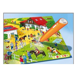 Ravensburger (005482) - "Tiptoi Equestrian Center" - 100 pezzi