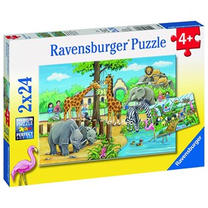 Ravensburger (07806) - "Welcome to the Zoo" - 24 pezzi