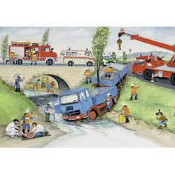 Ravensburger (08851) - "Busy Fire Brigade" - 24 pezzi
