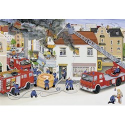 Ravensburger (08851) - "Busy Fire Brigade" - 24 pezzi