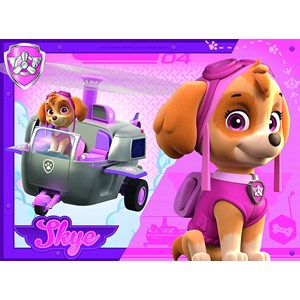 Ravensburger (07033) - "Paw Patrol, Puppies" - 12 16 20 24 pezzi