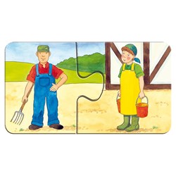 Ravensburger (07333) - "On the farm" - 2 pezzi