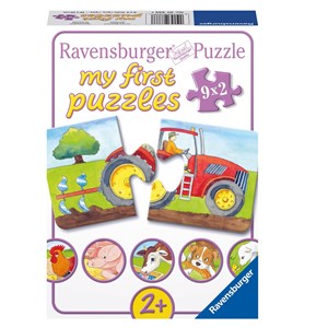 Ravensburger (07333) - "On the farm" - 2 pezzi