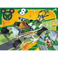 Ravensburger - "Mickey and the Roadster Racers" - 12 16 20 24 pezzi