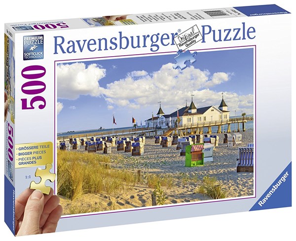 Ravensburger (13652) - "Beach Baskets In Ahlbeck" - 500 pezzi