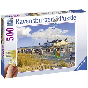 Ravensburger (13652) - "Beach Baskets In Ahlbeck" - 500 pezzi