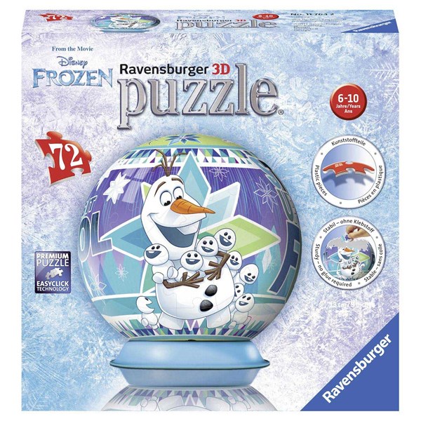 Ravensburger (11764) - "Olaf, Frozen" - 72 pezzi