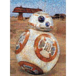 Buffalo Games (10607) - "Photomosaic Star Wars Episode VII BB-8" - 1000 pezzi
