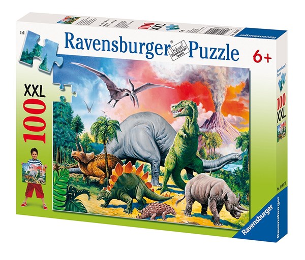 Ravensburger (10957) - "Dinosaurs" - 100 pezzi