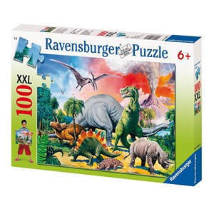 Ravensburger (10957) - "Dinosaurs" - 100 pezzi