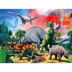 Ravensburger (10957) - "Dinosaurs" - 100 pezzi