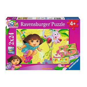 Ravensburger (08877) - "Dora in the Jungle" - 24 pezzi
