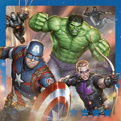 Ravensburger (08017) - "The Avengers" - 49 pezzi