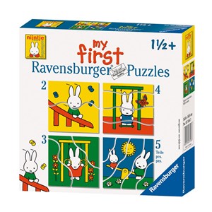 Ravensburger (07146) - "Miffy" - 2 3 4 5 pezzi