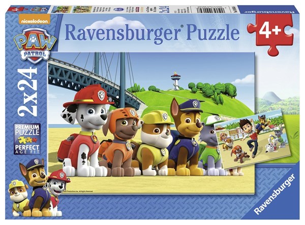 Ravensburger (09064) - "Brave dogs" - 24 pezzi