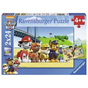 Ravensburger (09064) - "Brave dogs" - 24 pezzi