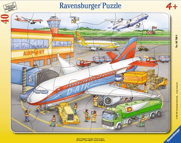 Ravensburger (06700) - "Little Airport" - 40 pezzi