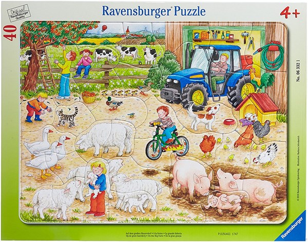 Ravensburger (06332) - "On The Farm" - 40 pezzi