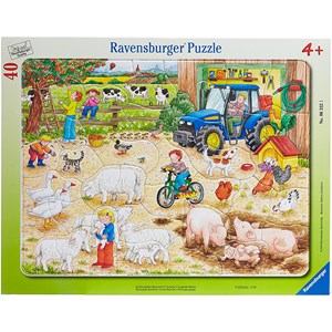 Ravensburger (06332) - "On The Farm" - 40 pezzi