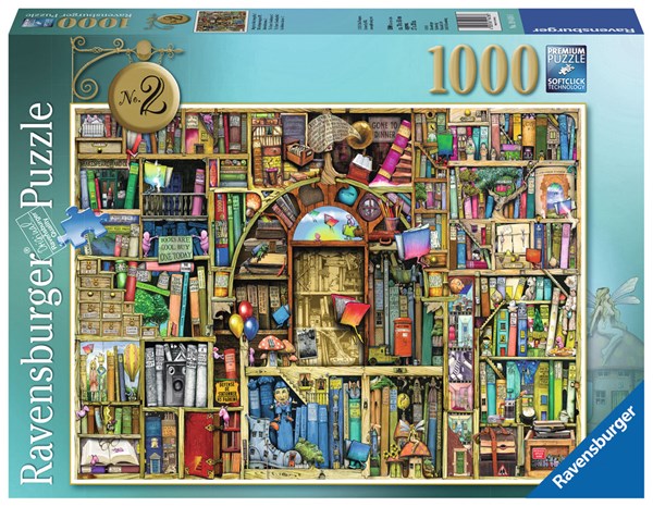 Ravensburger (19418) - Colin Thompson: "Bizarre Bookshop 2" - 1000 pezzi