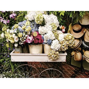 Ravensburger (13654) - "Flowers and Hats" - 500 pezzi