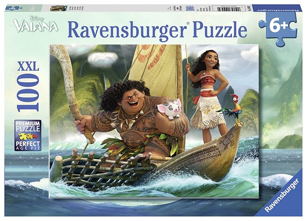 Ravensburger (10943) - "Vaiana and Maui" - 100 pezzi