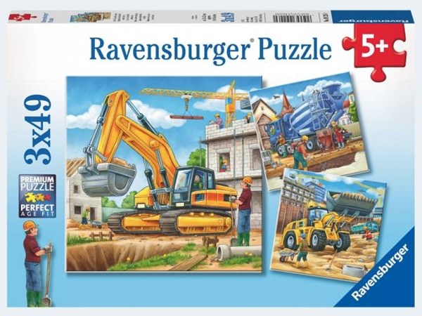 Ravensburger (09226) - "Construction Vehicle" - 49 pezzi