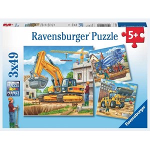 Ravensburger (09226) - "Construction Vehicle" - 49 pezzi