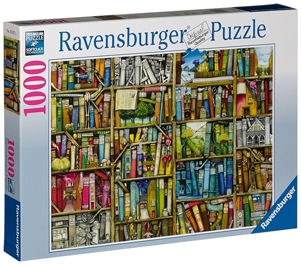 Ravensburger (19137) - Colin Thompson: "Bizarre Bookshop" - 1000 pezzi