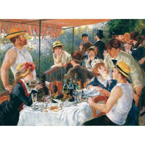 Puzzle Michele Wilson (W61-50) - Pierre-Auguste Renoir: "Luncheon of the Boating Party" - 50 pezzi