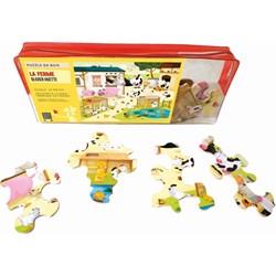 Puzzle Michele Wilson (W115-12) - "Huette, The Farm" - 12 pezzi