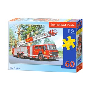 Castorland (B-06595) - "Fire Truck" - 60 pezzi