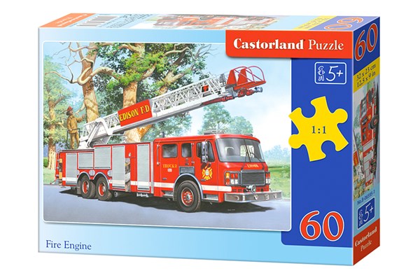 Castorland (B-06595) - "Fire Truck" - 60 pezzi