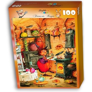 Grafika Kids (01454) - François Ruyer: "The Witch" - 100 pezzi