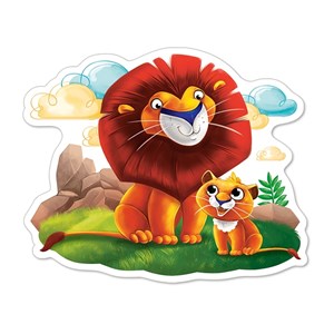 Castorland (B-120161) - "Lions" - 12 pezzi