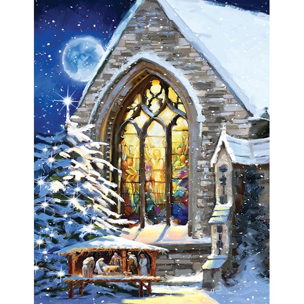SunsOut (37346) - Richard Macneil: "Christmas Manger" - 1000 pezzi