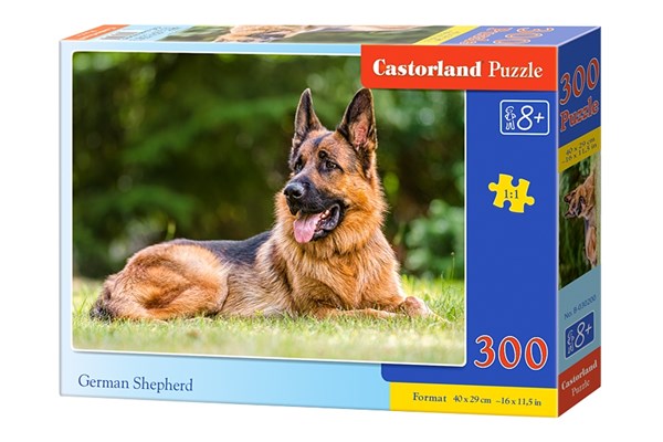 Castorland (B-030200) - "German Shepherd" - 300 pezzi