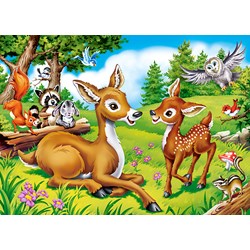 Castorland (B-066049) - "Dear Little Deer" - 60 pezzi