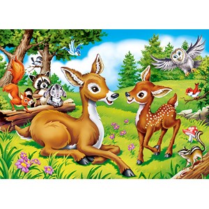 Castorland (B-066049) - "Dear Little Deer" - 60 pezzi