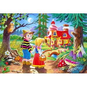 Castorland (B-06526) - "Hansel and Gretel" - 60 pezzi