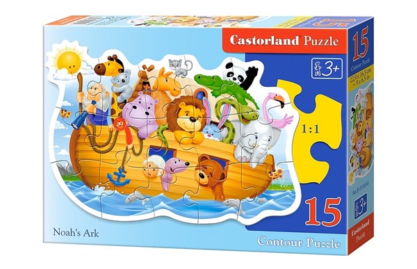Castorland (B-015054) - "Noah's Ark" - 15 pezzi